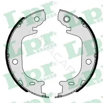 Барабанные колодки LPR/AP/RAL 01173