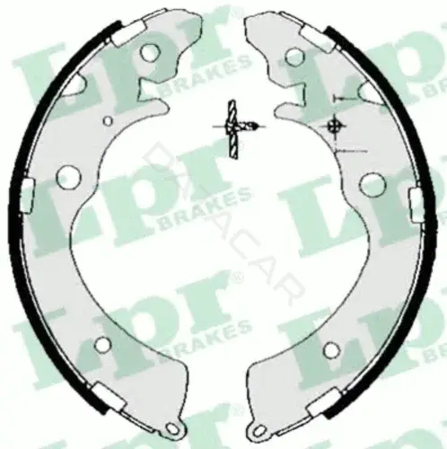 Барабанные колодки LPR/AP/RAL 05690