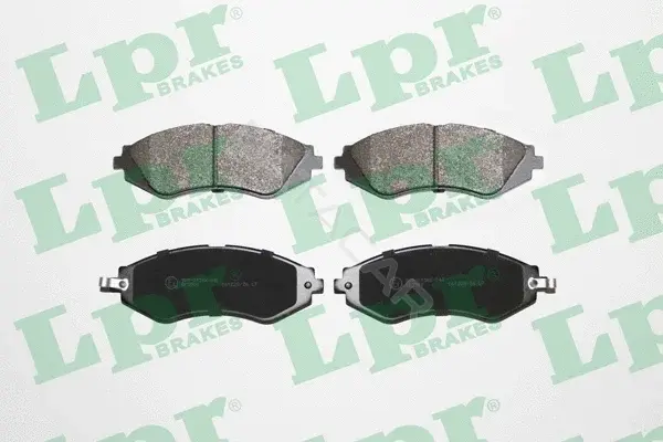 Тормозные колодки LPR/AP/RAL 05P1208