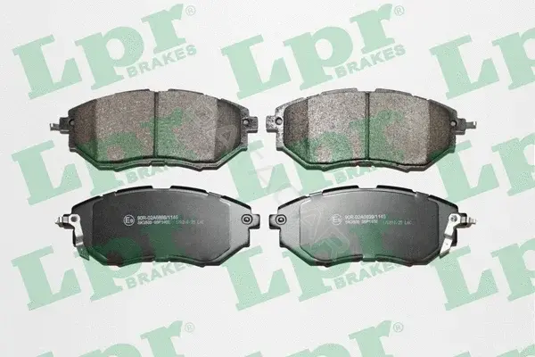 Тормозные колодки LPR/AP/RAL 05P1402