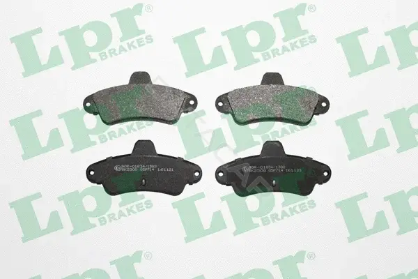 Тормозные колодки LPR/AP/RAL 05P714