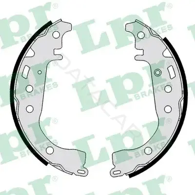 Барабанные колодки LPR/AP/RAL 07860