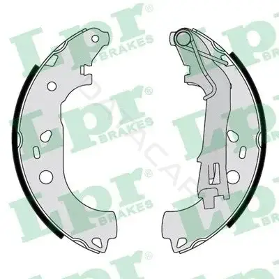 Барабанные колодки LPR/AP/RAL 09290