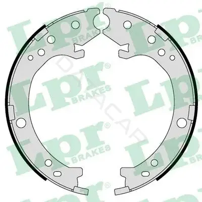 Колодки ручника LPR/AP/RAL 09410