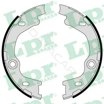 Колодки ручника LPR/AP/RAL 09630