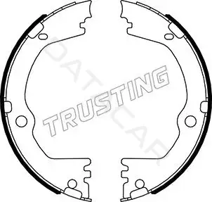 Колодки ручника TRUSTING 046.232