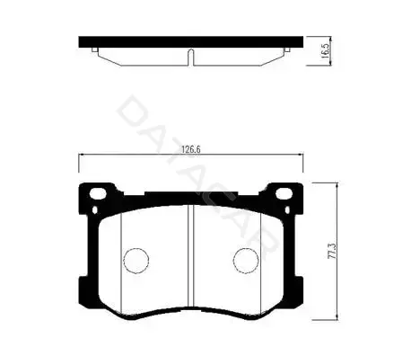 Тормозные колодки HSB GOLD HP1050