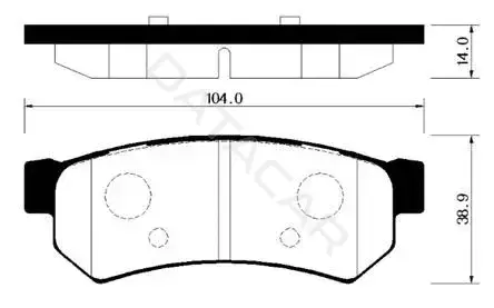 Тормозные колодки HSB GOLD HP2020