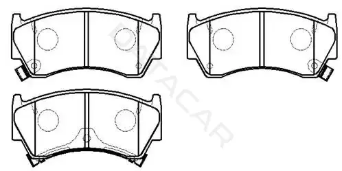 Тормозные колодки HSB GOLD HP5014