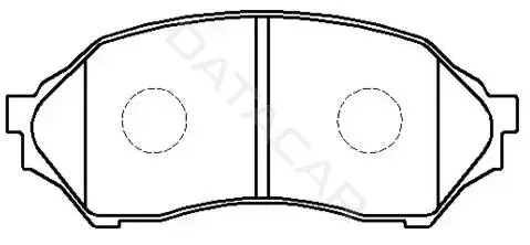 Тормозные колодки HSB GOLD HP5016