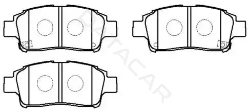 Тормозные колодки HSB GOLD HP5018
