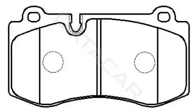 Тормозные колодки HSB GOLD HP5147