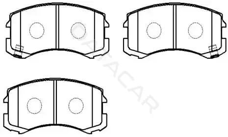Тормозные колодки HSB GOLD HP5183