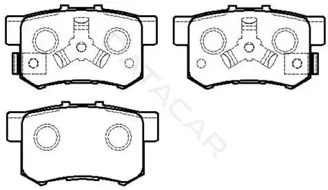 Тормозные колодки HSB GOLD HP8163