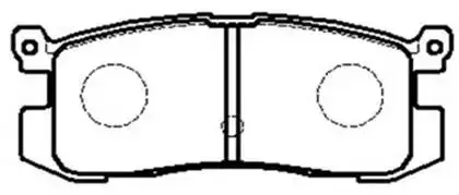 Тормозные колодки HSB GOLD HP8239