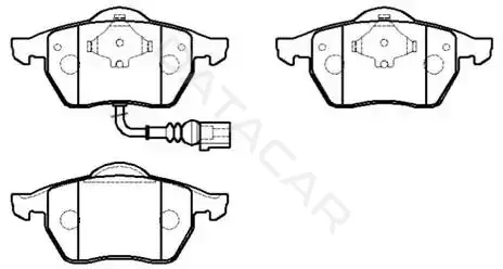 Тормозные колодки HSB GOLD HP9471