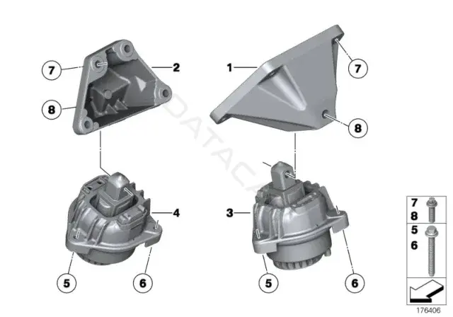 Отбойник рессоры BMW 22117935141