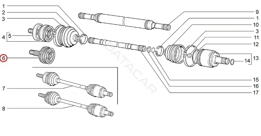 Шрус LADA 11186-2215012-00