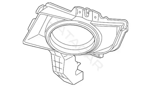 Накладка фары MAZDA BR5J51678B