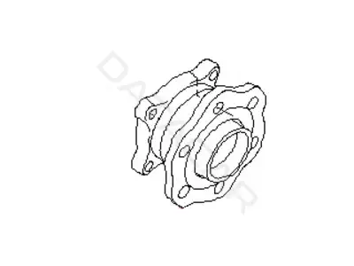 Подшипник ступицы NISSAN 43202ZP80A