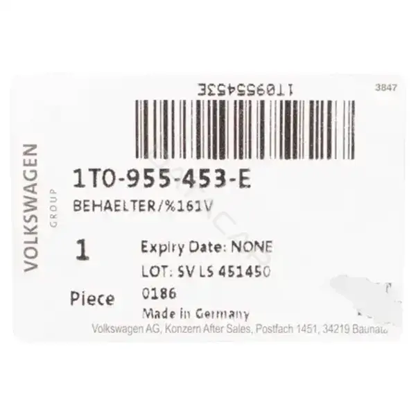 Бачок омывателя VAG 1T0955453E