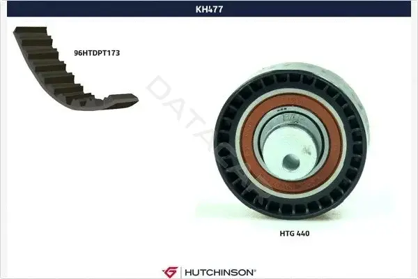 Комплект ГРМ HUTCHINSON KH477