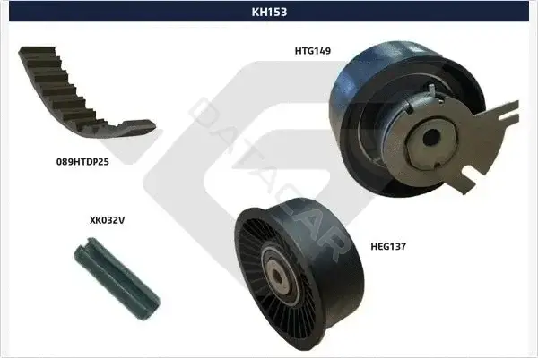 Комплект ГРМ HUTCHINSON KH153