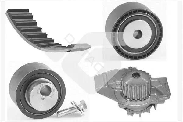Комплект ГРМ с помпой HUTCHINSON KH189WP31