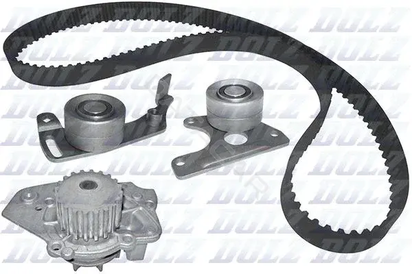 Комплект ГРМ с помпой DOLZ KD011