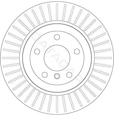 Тормозные диски TRW DF6299