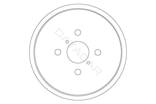 Тормозной барабан TRW DB4551