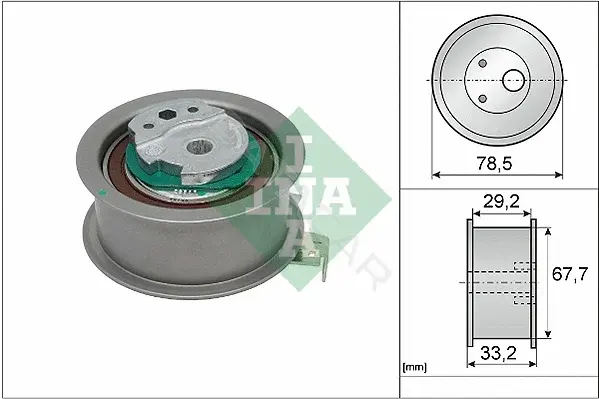 Натяжной ролик ГРМ INA 531092710