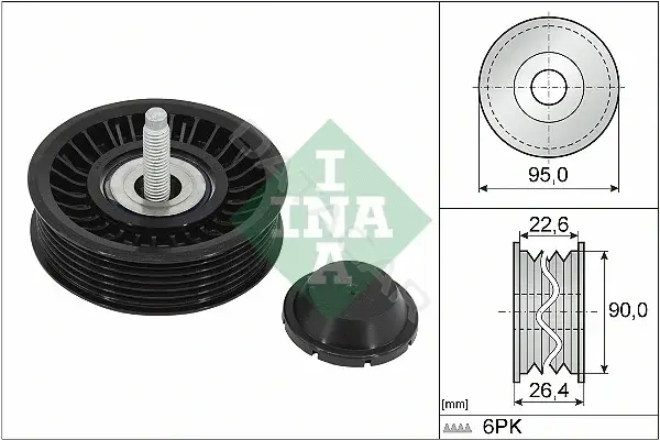 Натяжной ролик ГРМ INA 532089110