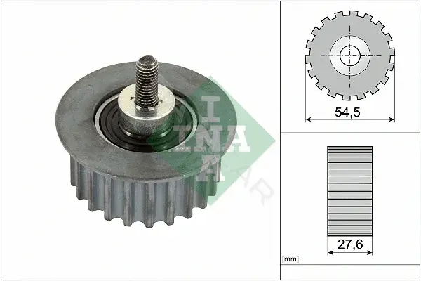 Натяжной ролик ГРМ INA 532099810