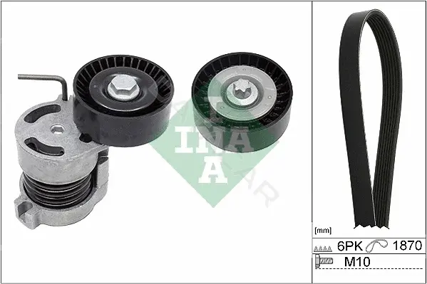 Комплект ручейкового ремня INA 529004410