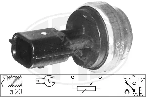 Датчик температуры охлаждающей жидкости ERA 330558