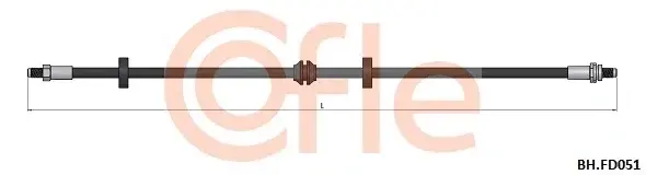 Тормозные шланги COFLE/TELCO 92.BH.FD051