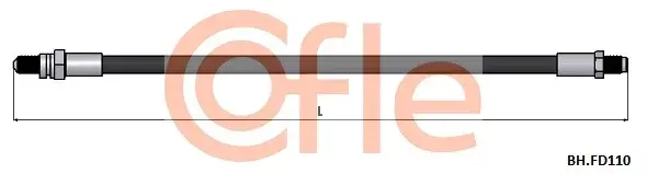 Тормозные шланги COFLE/TELCO 92.BH.FD110