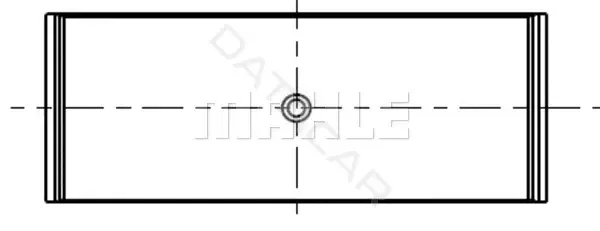 Вкладыши шатунные KNECHT/MAHLE 001PL18196000
