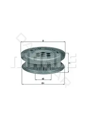 Фильтр ГУР KNECHT/MAHLE HX44