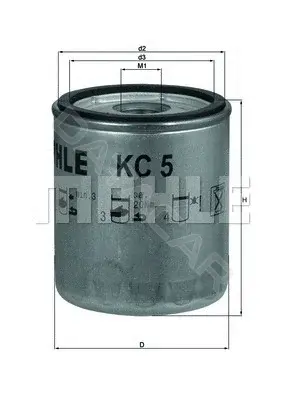 Топливный фильтр KNECHT/MAHLE KC5