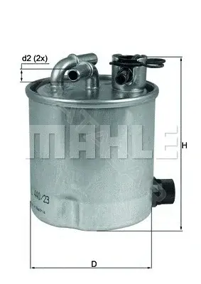 Топливный фильтр KNECHT/MAHLE KL440/23