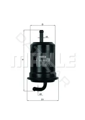 Топливный фильтр KNECHT/MAHLE KL523