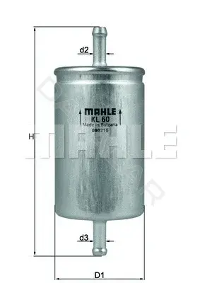 Топливный фильтр KNECHT/MAHLE KL60