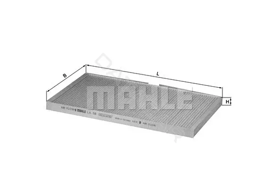 Фильтр салонный KNECHT/MAHLE LA58