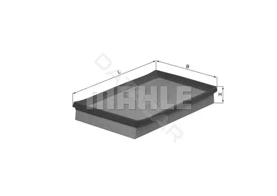 Воздушный фильтр KNECHT/MAHLE LX1633