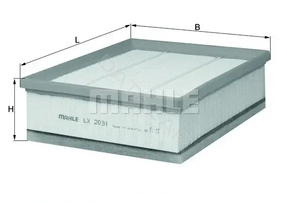 Воздушный фильтр KNECHT/MAHLE LX2031