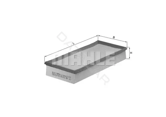 Воздушный фильтр KNECHT/MAHLE LX514