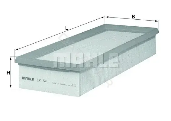 Воздушный фильтр KNECHT/MAHLE LX54