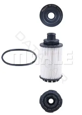 Масляный фильтр KNECHT/MAHLE OX1137D